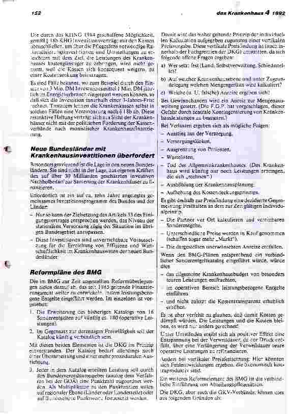 Vorschauseite 6: Wirtschaftlichkeitsreserven im Krankenhaus