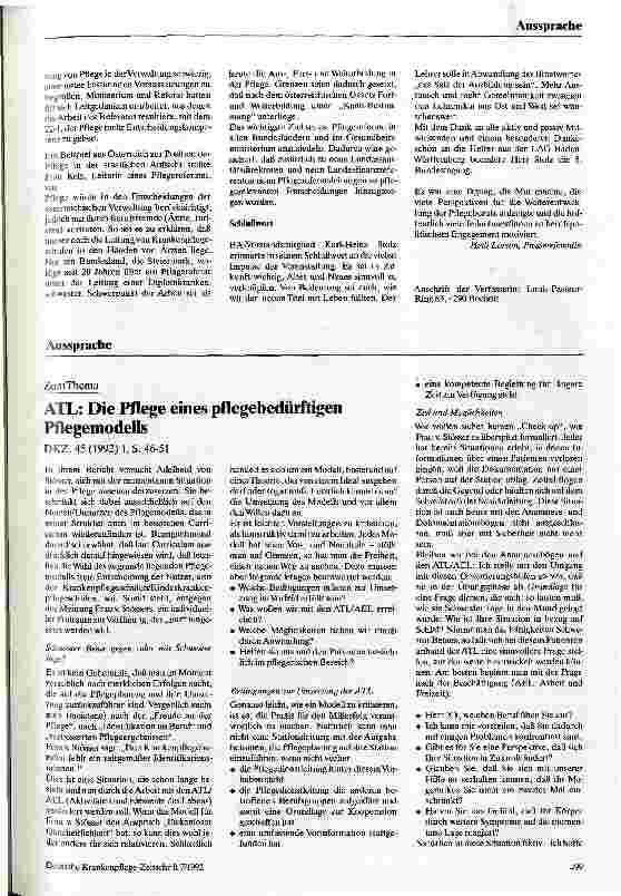 Vorschauseite 4: Lehrerinnen und Lehrer für Pflegeberufe statt Unterrichtsschwester und -pfleger