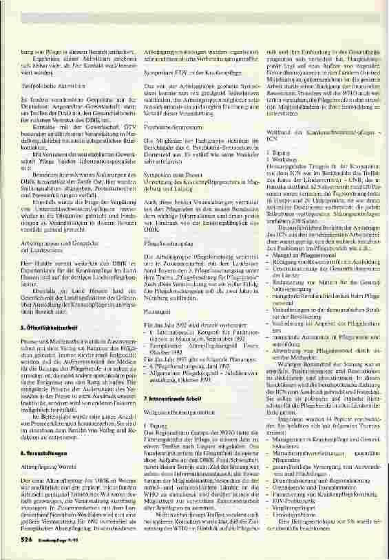 Vorschauseite 3: Arbeitsbericht der Bundesgeschäftsstelle Teil 2