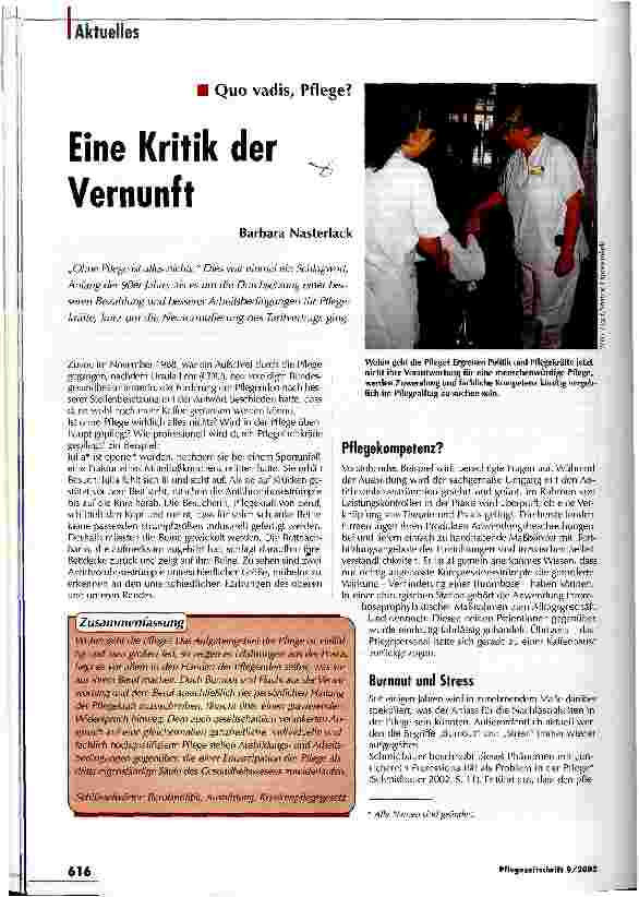 Vorschauseite 1: Eine Kritik der Vernunft