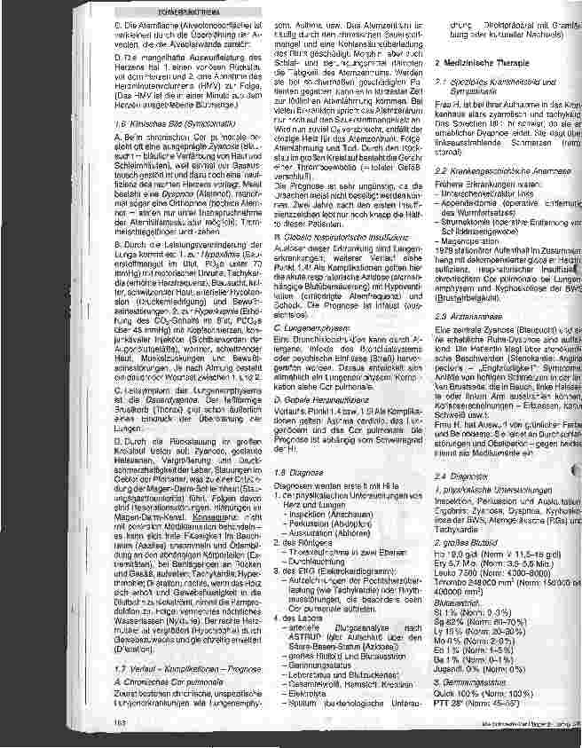 Vorschauseite 3: Diagnose: Chronisches Cor pulmonale