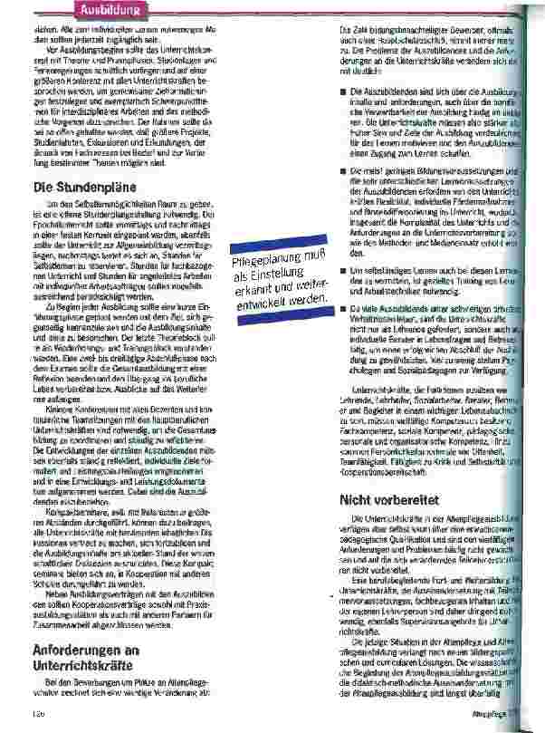 Vorschauseite 4: Gründliches Umdenken tut not
