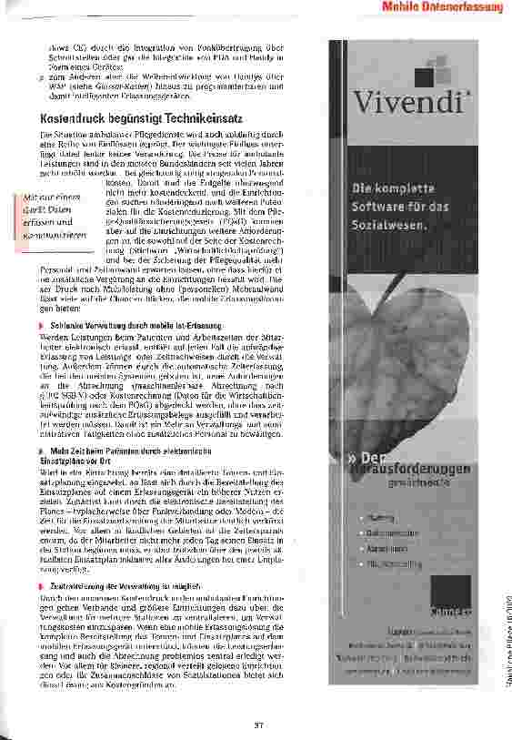 Vorschauseite 2: Heraus aus der Nische