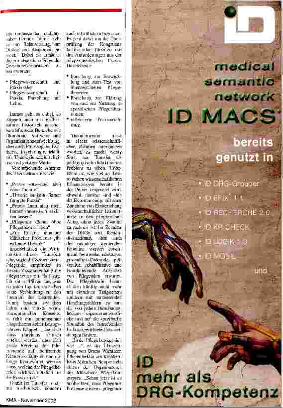 Vorschauseite 2: Vom Beruf zur Profession Münchner Pflegekongress 2002