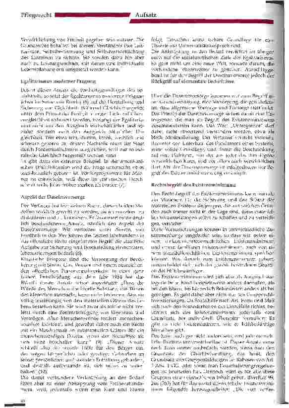Vorschauseite 6: Menschenwürdige Pflege - Der Beitrag des Verfassungsrechts