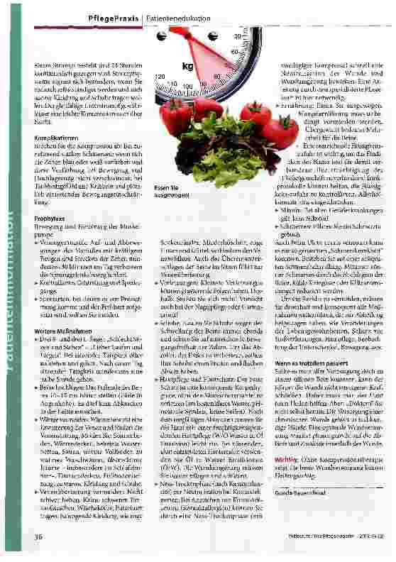 Vorschauseite 2: Offenes Bein - Das sollten Sie wissen