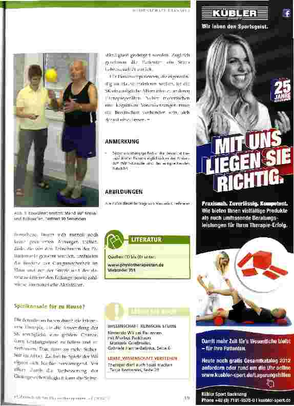 Vorschauseite 4: Virtuelle Rehabilitation