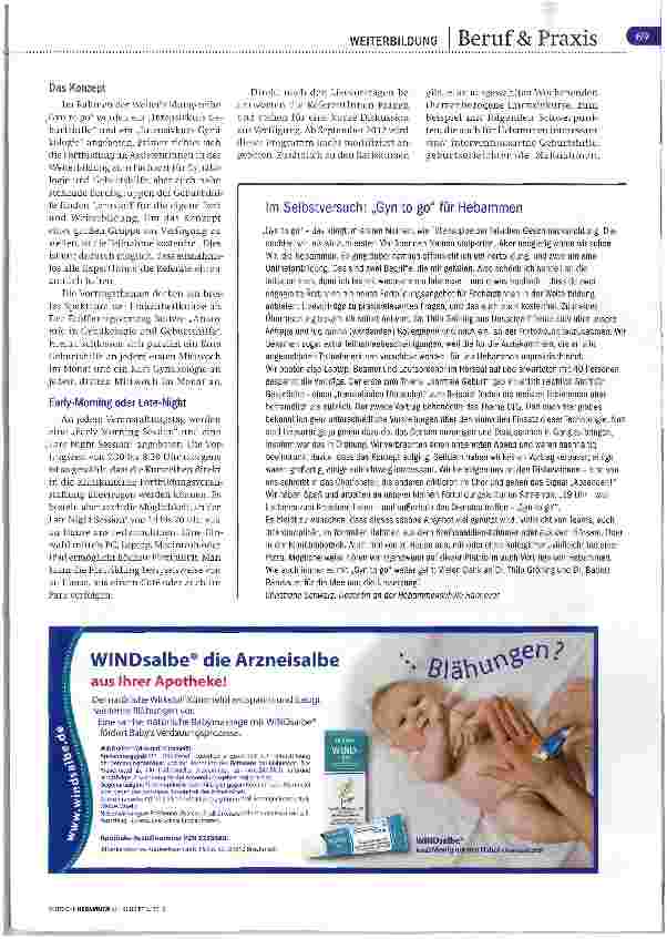 Vorschauseite 2: Gyn to go - kostenlos, live und online