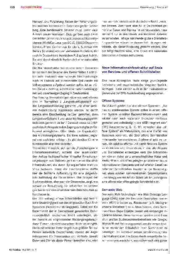 Vorschauseite 5: Informationsinfrastruktur für Deutschland