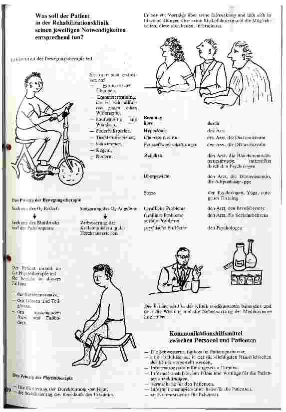 Vorschauseite 3: Rehabilitation nach Herzinfarkt Informationsblatt für Krankenpflegepersonal