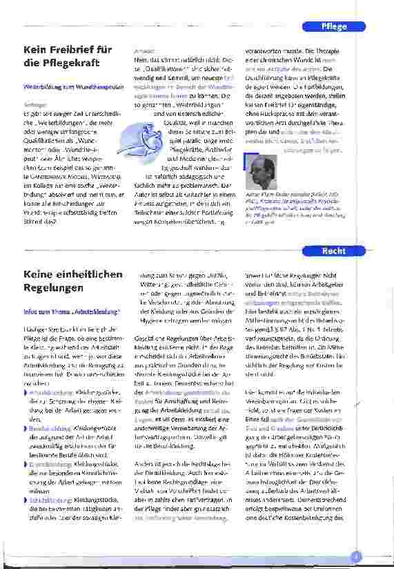 Vorschauseite 3: PDL praxis Magazin für die Pflegedienstleitung