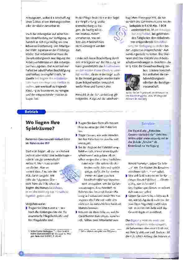 Vorschauseite 4: PDL praxis Magazin für die Pflegedienstleitung