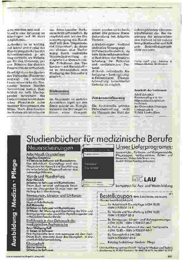 Vorschauseite 5: Frühfunktionelle Behandlung von Oberarmschaftfrakturen Selbstgefertigter Humerus-Brace aus Kunstoff nach Sarmiento