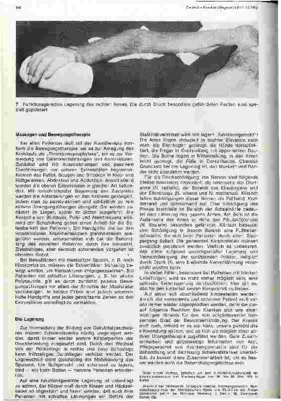 Vorschauseite 4: Krankengymnastische Maßnahmen bei Schwerstkranken