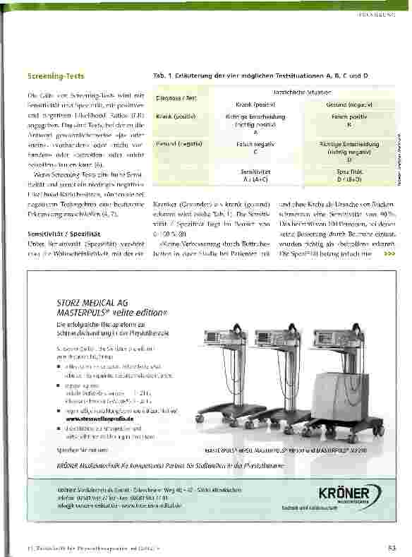 Vorschauseite 2: Screening-Modelle