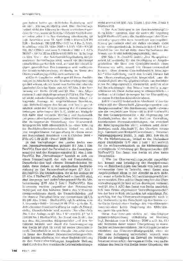 Vorschauseite 2: Erlass von Verwaltungsvorschriften durch den Senat von Berlin