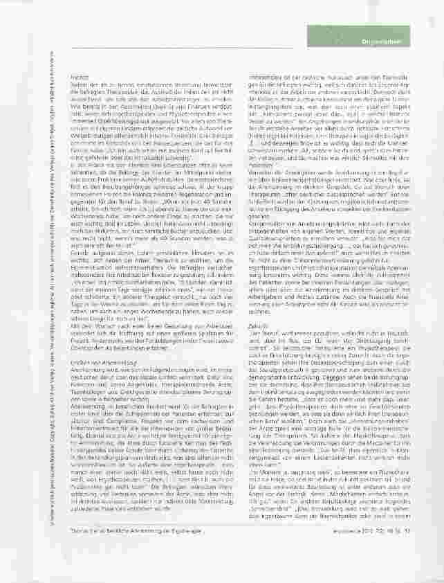 Vorschauseite 6: Berufliche Anerkennung der Ergotherapie und Physiotherapie aus Sicht von Berufsangehörigen