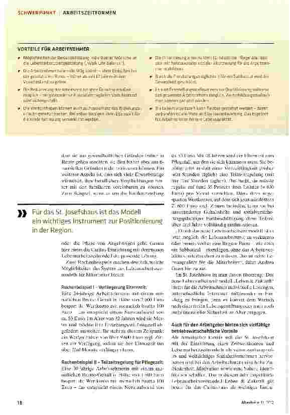 Vorschauseite 3: Freiraum für die Zukunft