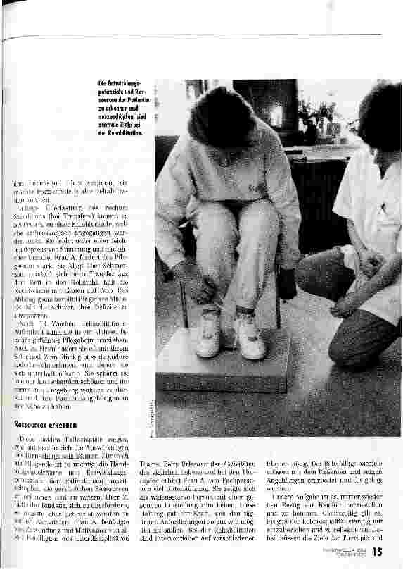 Vorschauseite 2: Bewältigungsstrategien nach einem Hirnschlag Rehabilitation