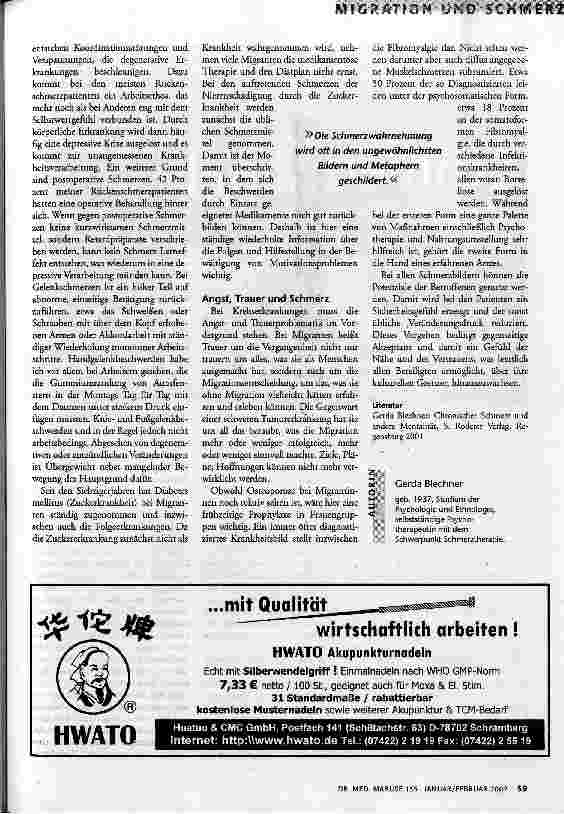 Vorschauseite 4: Kultursensible Schmerztherapie Ausgestaltung der Schmerzempfindung bei Migranten