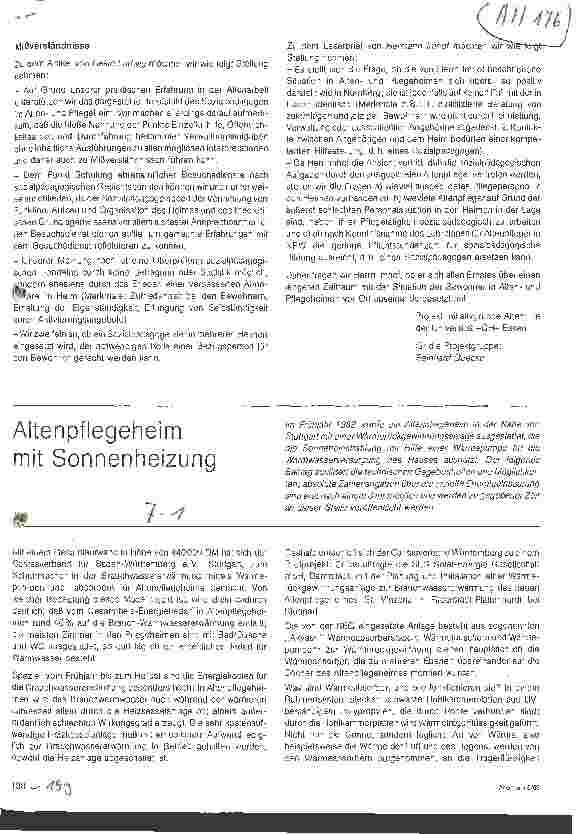 Vorschauseite 4: Sozialpädagogen im Altenund Pflegeheim (III)