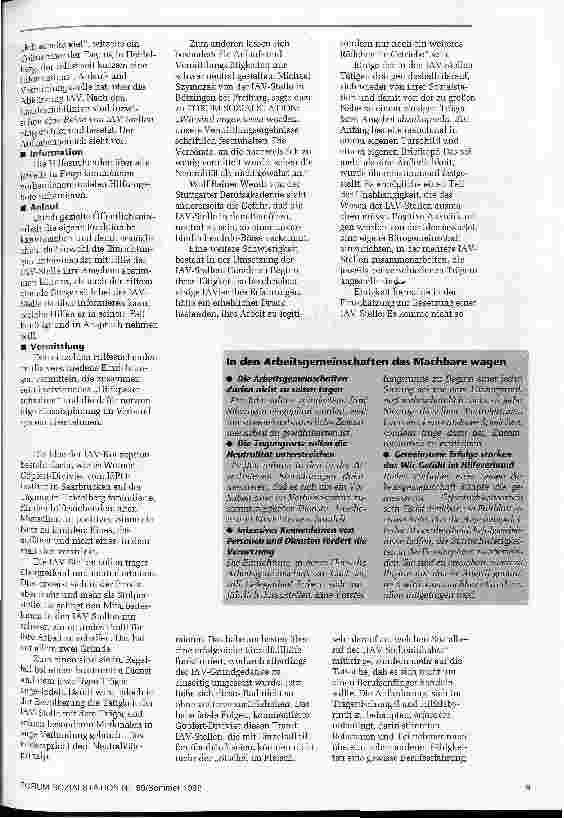 Vorschauseite 2: IAV-Stellen in der Erprobung