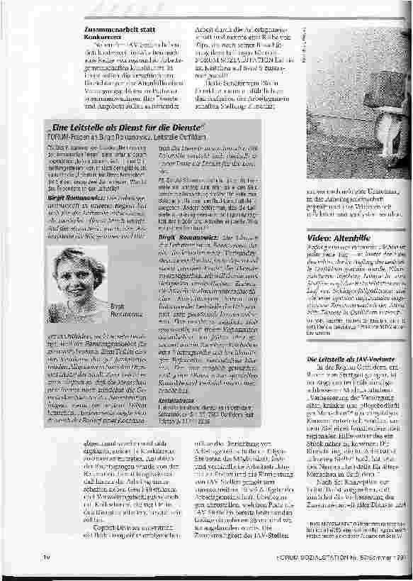 Vorschauseite 3: IAV-Stellen in der Erprobung