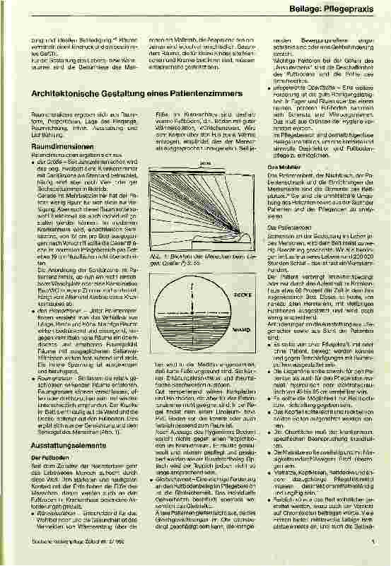 Vorschauseite 2: Architektonische und künstlerische Gestaltung im Pflegebereich