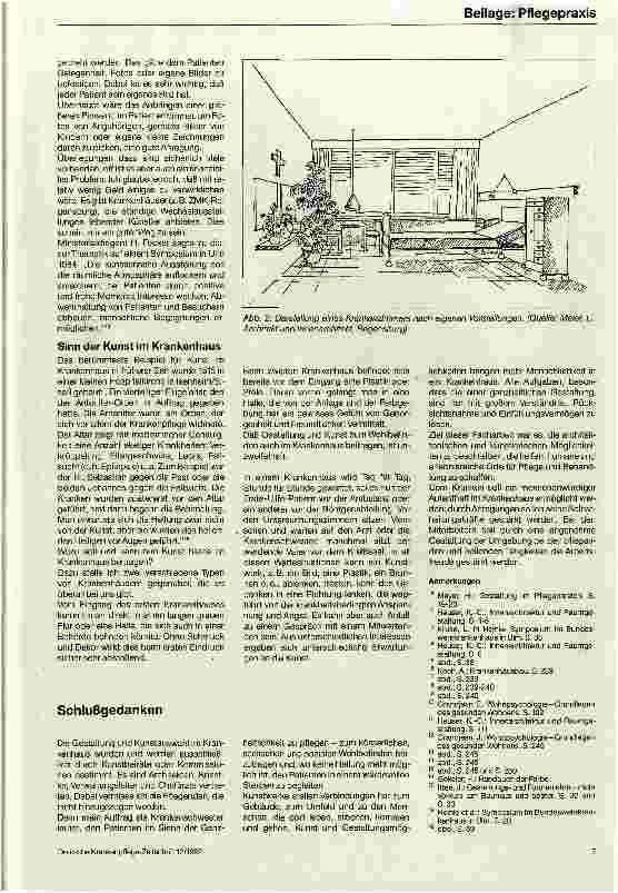 Vorschauseite 6: Architektonische und künstlerische Gestaltung im Pflegebereich