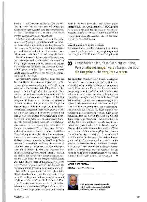Vorschauseite 4: Wie sich Tagespflege rechnet
