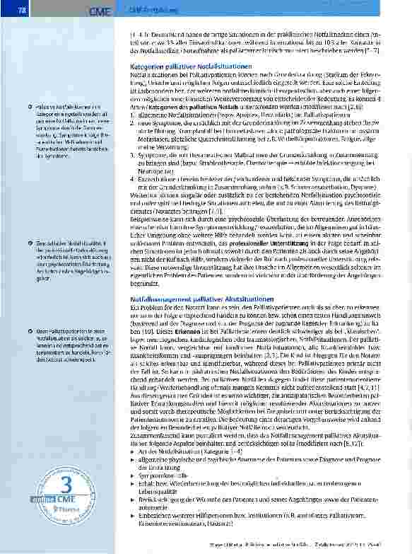 Vorschauseite 2: Präklinische palliative Notfälle -Besonderheiten bei der therapeutischen Entscheidung