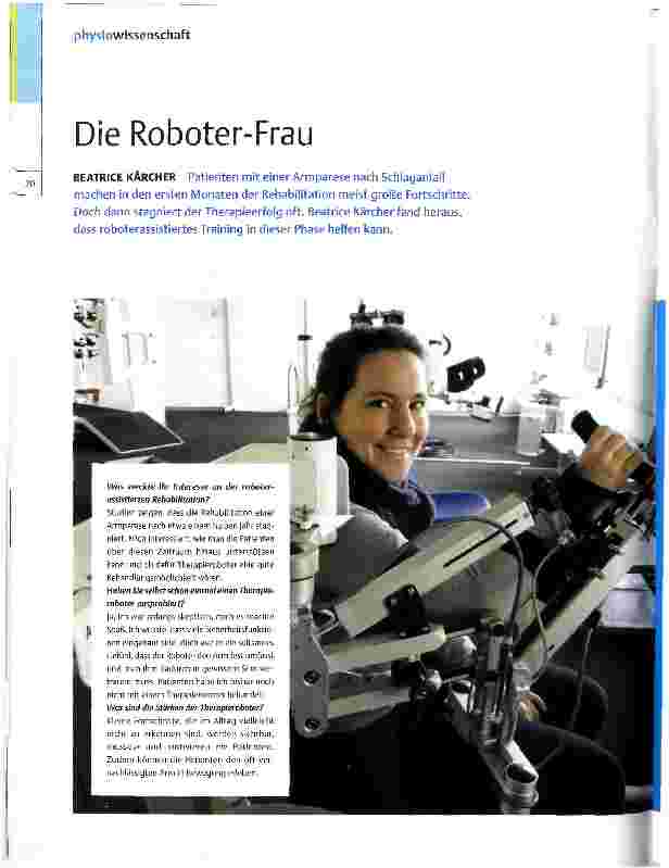 Vorschauseite 1: Die Roboter-Frau