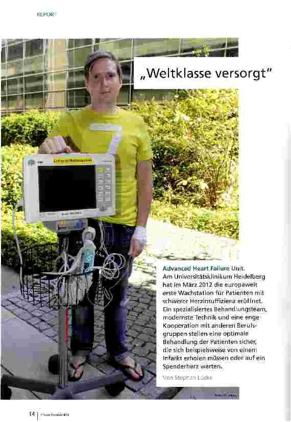 Vorschauseite 1: Weltklasse versorgt
