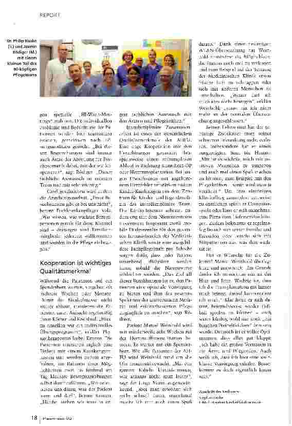 Vorschauseite 5: Weltklasse versorgt