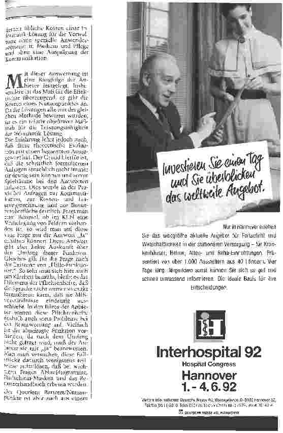 Vorschauseite 4: Evaluation von Informatik-Lösungen für das Krankenhaus