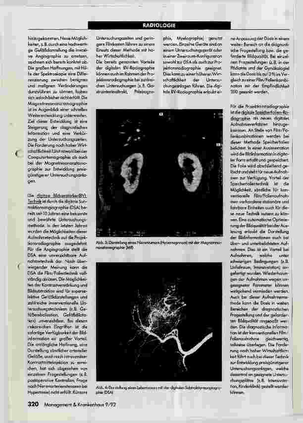 Vorschauseite 2: Entwicklungstendenzen in der Röntgendiagnostik
