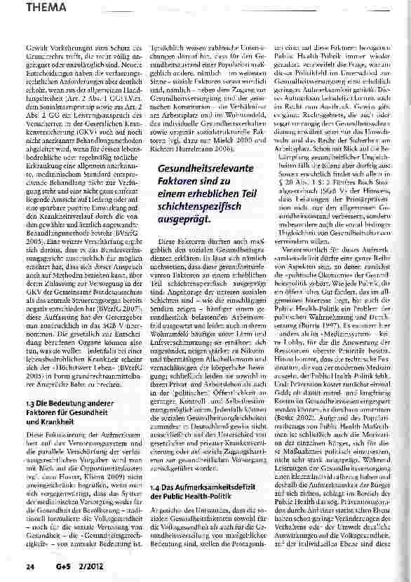 Vorschauseite 2: Eigenverantwortung im Gesundheitsrecht