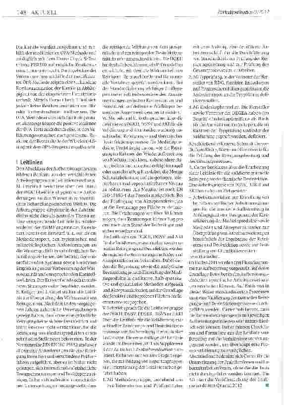 Vorschauseite 5: Reinigung, Desinfektion, Sterilisation