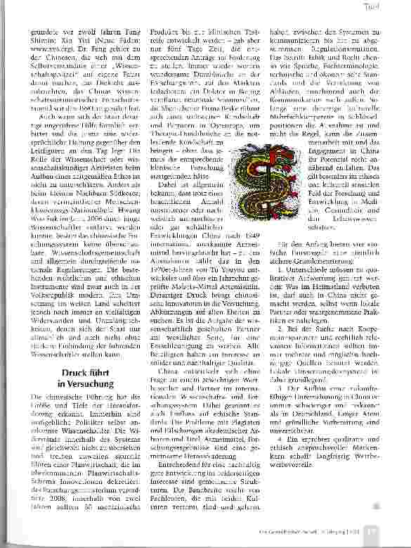 Vorschauseite 4: Heikles Verhältnis