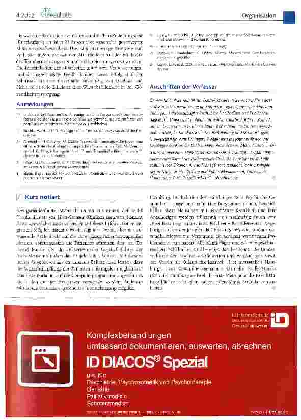 Vorschauseite 4: Teamlernen mit Business Intelligence in Krankenhäusern