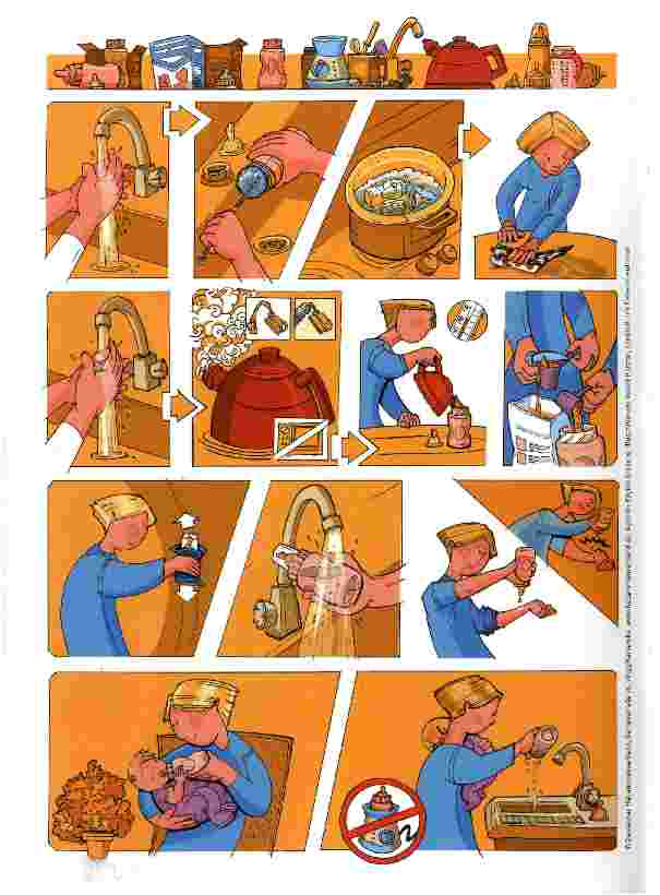 Vorschauseite 5: Bildlich gesprochen: Comic zur Säuglingsernährung