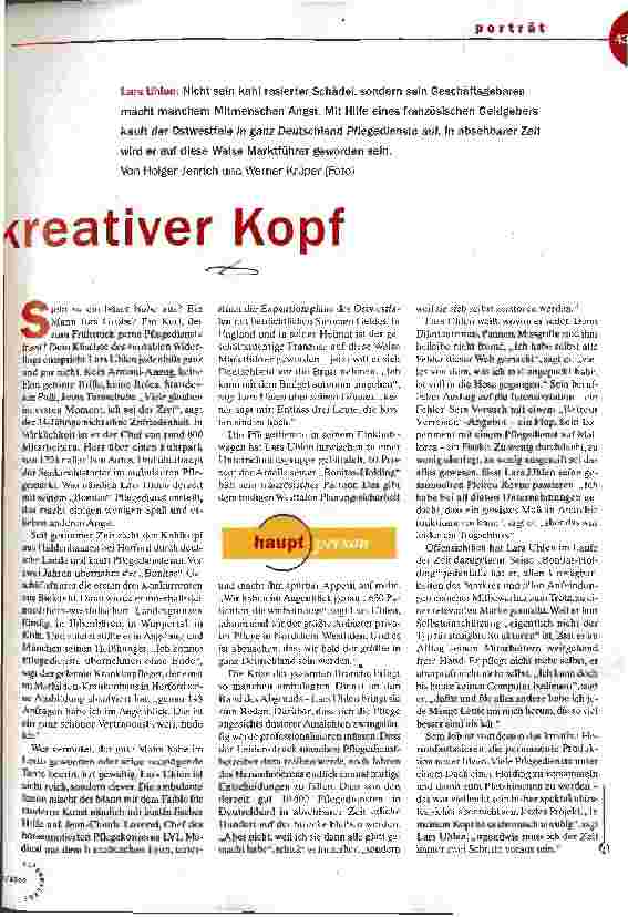 Vorschauseite 2: Ein kreativer Kopf