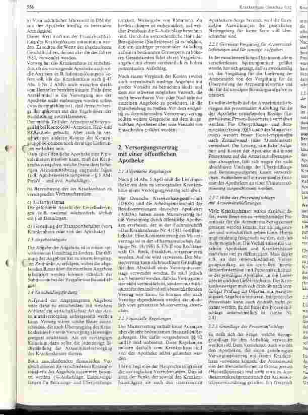 Vorschauseite 2: Abschluß eines Versorgungsvertrags nach Paragraph 14 Abs. 5 ApG