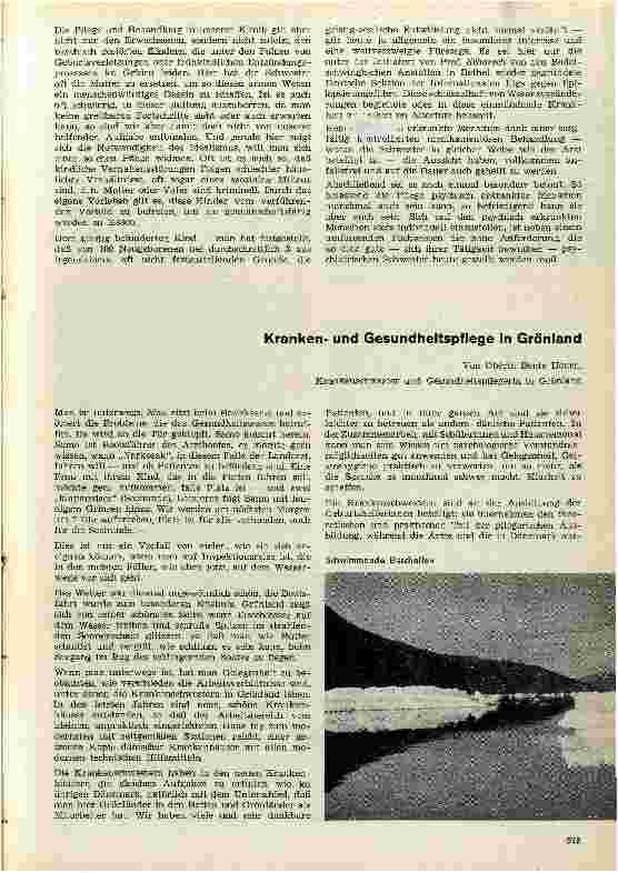Vorschauseite 1: Krankenund Gesundheitspflege in Grönland