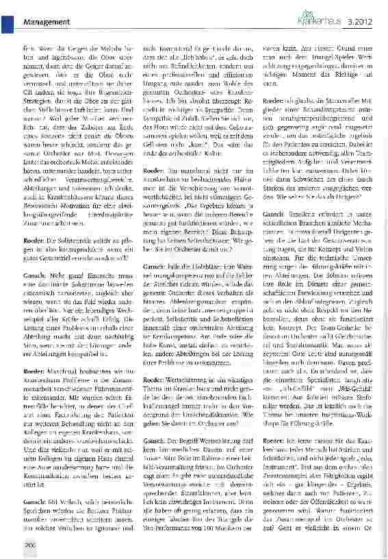 Vorschauseite 2: Management Dialog zwischen Vertretern verschiedener Welten