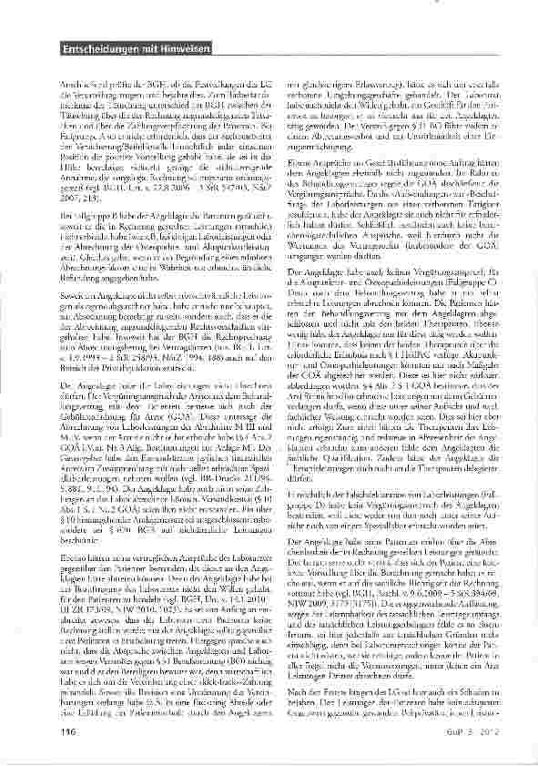 Vorschauseite 2: Abrechnungsbetrug bei Laborleistungen StGB §263 Abs. 1, §263 Abs.3