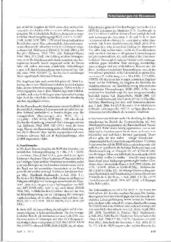 Vorschauseite 3: Abrechnungsbetrug bei Laborleistungen StGB §263 Abs. 1, §263 Abs.3