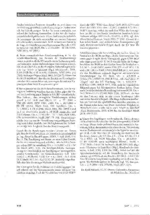 Vorschauseite 4: Abrechnungsbetrug bei Laborleistungen StGB §263 Abs. 1, §263 Abs.3