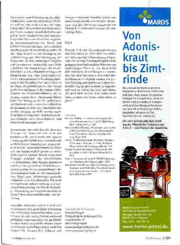 Vorschauseite 2: Prävention im Alter