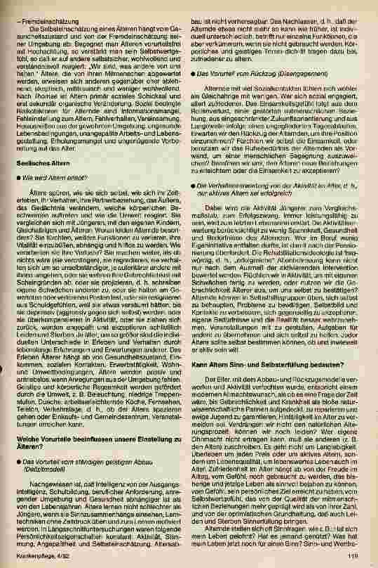 Vorschauseite 2: Das Wie bestimmt den Wert des Alterns
